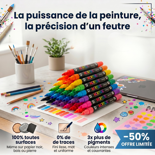 ACRYL'ART™ - Feutres Acryliques