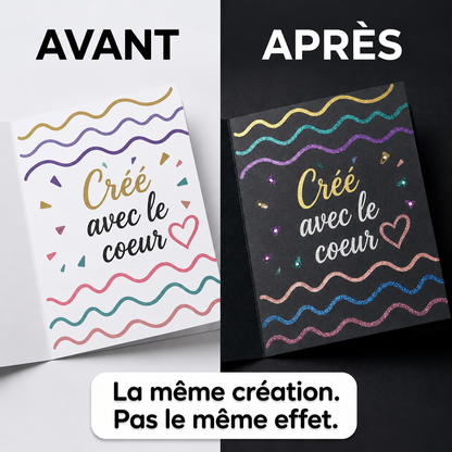 L'ÉCLAT'ART™ — Feutres Shimmer Pailletés